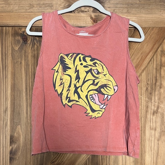 Tiger Graphic Tank Top - Picture 1 of 5